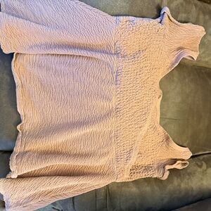 Torrid Textured Sleeveless Blouse - Light Pink